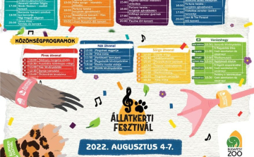 Állatos élmények, családi programok és koncertek az Állatkerti Fesztiválon